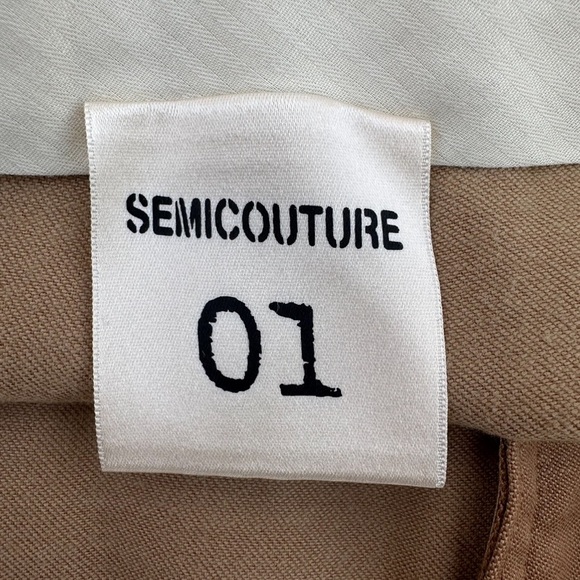 Semicouture 01 -55% virgin wool short - Picture 10 of 13